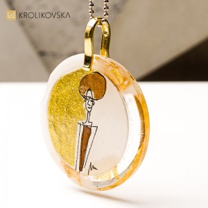 Naszyjnik handmade, symbol kobiecości i wrażliwości.