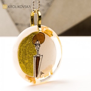 Naszyjnik handmade, symbol kobiecości i wrażliwości.