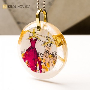 Naszyjnik handmade dla kobiety, która kocha modę.