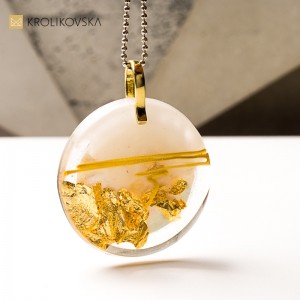 Artystyczny naszyjnik, dla duszy wrażliwej na piękno.