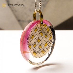 Naszyjnik handmade, inspirowany światem natury.