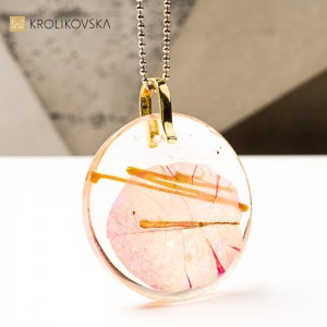 Naszyjnik handmade, zawieszka pełna emocji.