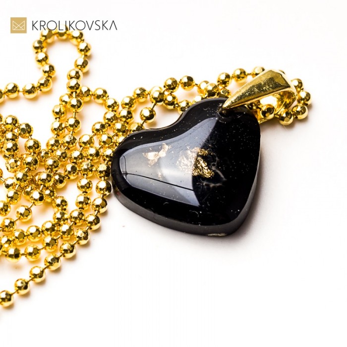 Naszyjnik z żywicy, prezent dla kobiety z wyobraźnią.