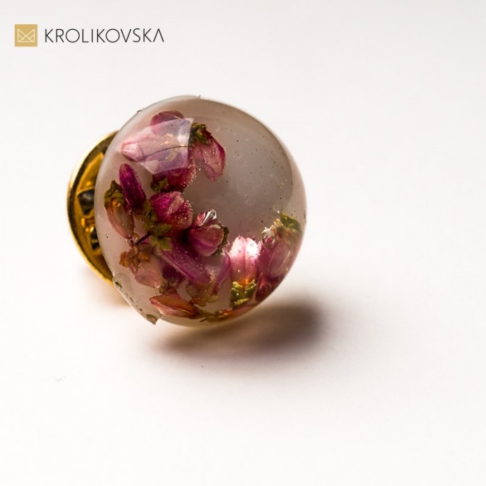 Biżuteria autorska broszka, prezent dla kobiety, która kocha sztukę