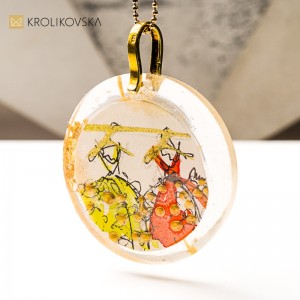 Naszyjnik premium biżuteria dla miłośniczek designu.