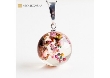 Naszyjnik inspirowany naturą.