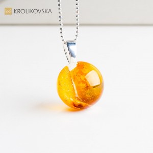 Naszyjnik z wrzosem – biżuteria autorska
