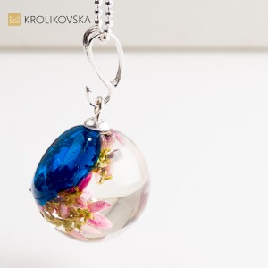 Naszyjnik z wrzosem – elegancja inspirowana lasem