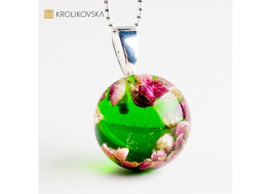 Naszyjnik z dmuchawcem – elegancki prezent dla niej