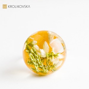 Kwiatowa autorska biżuteria.1