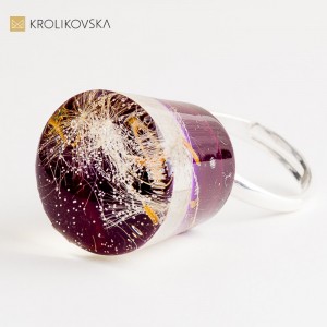 Pierścionek damski z artystycznym wzorem – wyjątkowa biżuteria handmade.1