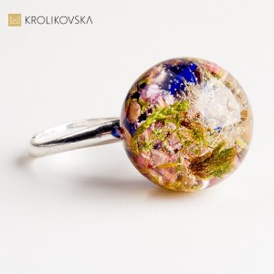 Wyjątkowy pierścionek damski – artystyczna biżuteria handmade.