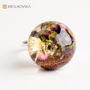 Pierścionek z autorskim wzorem – unikatowa biżuteria dla kobiety.1