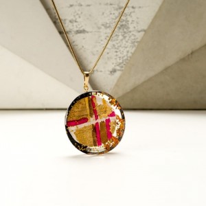 Grafika "Moment", biżuteria artystyczna.