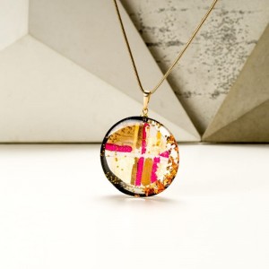 Grafika "Moment", biżuteria artystyczna.